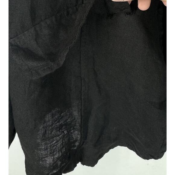 Made In Italy 100% Linen Lightweight Jacket Blazer Gold Metallic Tiger Print LG - Picture 4 of 7